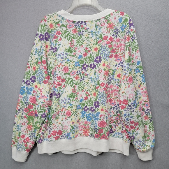 WILDFOX TUSCAN BOUQUET PULLOVER, SIZE L - Picture 3 of 8